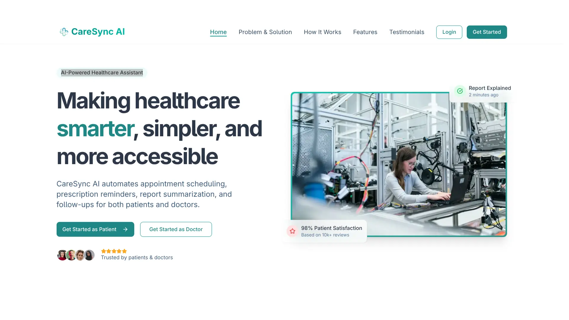 CareSync AI - AI-Powered Healthcare Assistant
